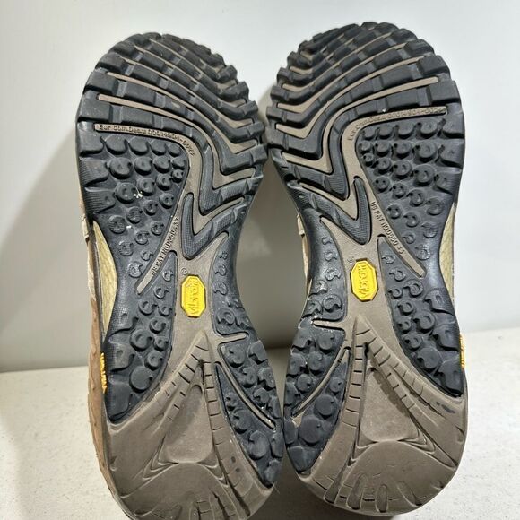 Merrell Vibram Continuum Tan Womens Hiking Shoes Vibram sole size 10,5 US - Picture 6 of 8